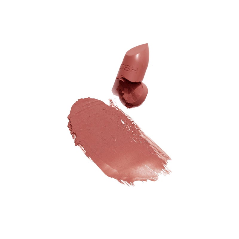 GOSH Velvet touch lipstick with extra colour pigments for an intense and long-lasting result, reflective particles for the glossy look, vitamin E for nourished lips, 122 nougat - Image 2